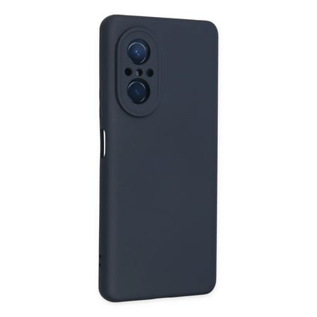 Huawei Nova 9 SE Kılıf Nano içi Kadife Silikon - Lacivert