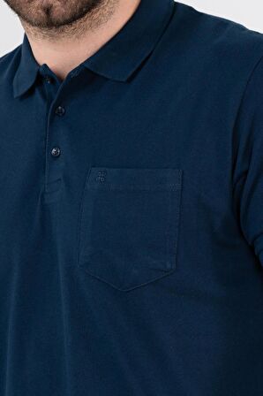 Polo Yaka Cepli Erkek T-Shirt