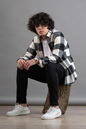 DORSS SLİMFİT EKOSELİ ERKEK ODUNCU GÖMLEK