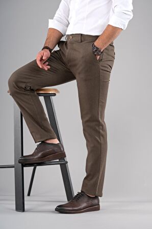 NOTRA KLASİK KESİM KIŞLIK PAMUKLU GABARDİN PANTOLON
