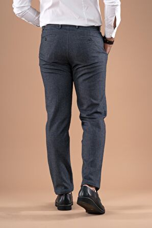 REGULAR FİT KIŞLIK ARMÜRLÜ GABARDİN PANTOLON