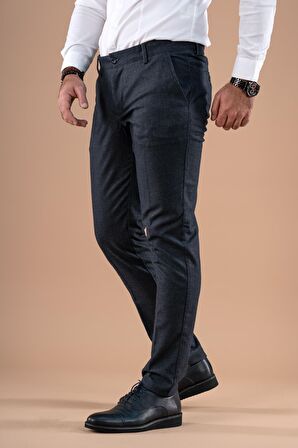 SLİMFİT KIŞLIK DAR PAÇA ERKEK KUMAŞ PANTOLON