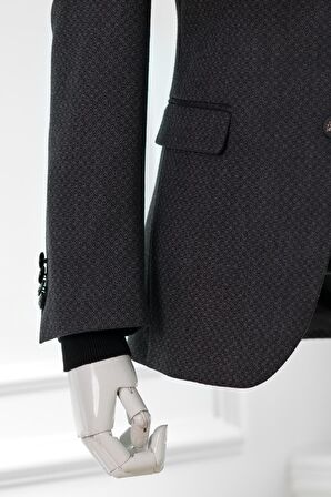 APARTRO KLASİK KESİM ÇİFT YIRTMAÇ 6 DROP KIŞLIK ERKEK TEK CEKET