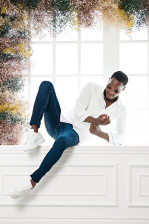 Paul Martin Slim Fit Gofre Kumaş Uzun Kol Erkek Yazlık Gömlek