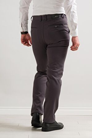 Notra Klasik Kesim Kışlık Kumaş Gabardin Boru Paça Erkek Pantolon 