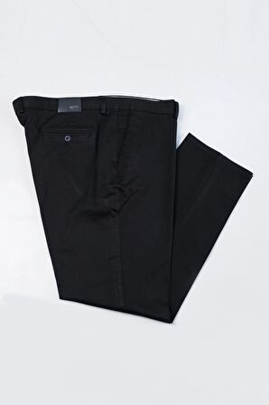 Notra Büyük Beden Mevsimlik Kumaş Yan Cep Gabardin Erkek Pantolon