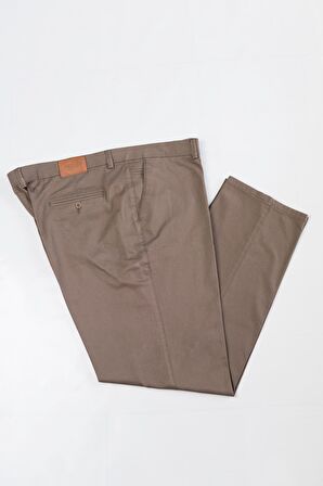 Notra Büyük Beden Mevsimlik Kumaş Yan Cep Gabardin Erkek Pantolon