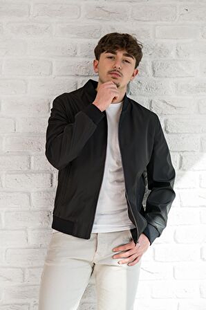 Advante Fermuar Kapamalı Yan Cepli İçi Astarlı Regular Fit Baharlık Pilot Mont