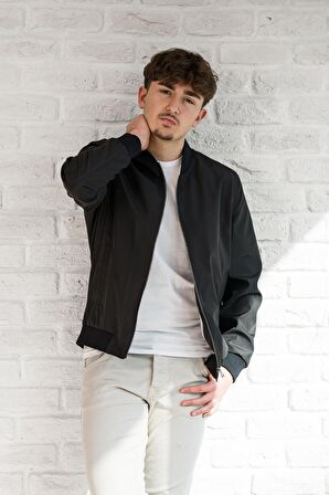 Advante Fermuar Kapamalı Yan Cepli İçi Astarlı Regular Fit Baharlık Pilot Mont