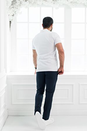 Paul Martin Fermuarlı Polo Yaka %100 Pamuk Regular Fit T-shirt
