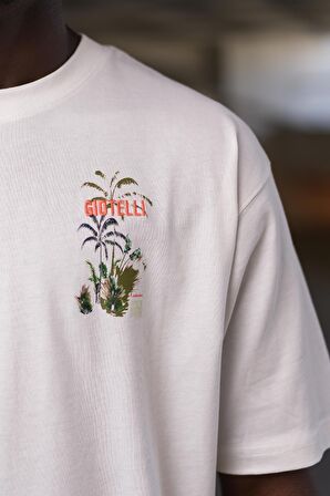 Bisiklet Yaka %100 Pamuklu Oversize (Geniş Model) T-shirt