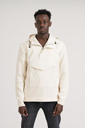 Regular Fit Kapşonlu Kanguru Cepli Sweatshirt