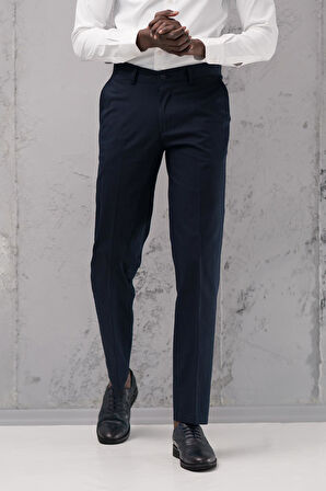 Regular Fit Pamuklu Yan Cep Klasik Yazlık Gabardin Pantolon 
