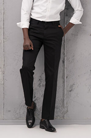 Regular Fit Pamuklu Yan Cep Klasik Yazlık Gabardin Pantolon 