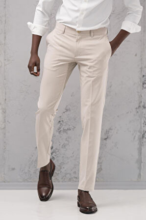 Slimfit Pamuklu Full Likralı Esnek Yazlık Kumaş Pantolon 