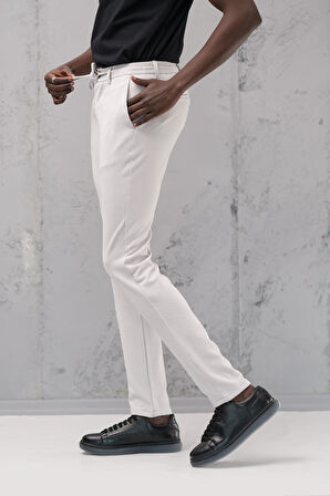 Slimfit Armürlü Full Likralı Esnek Beli Lastikli Yazlık Jogger Pantolon 