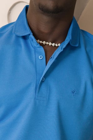 Paul Martin Örme Polo Yaka Regular Fit Pamuklu Ve Likralı T-shirt