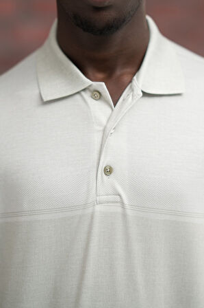 Advante Regular Fit Likralı Pano Desenli Polo Yaka T-shirt