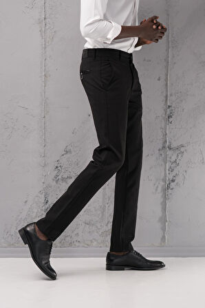 Slimfit Pamuklu Likralı Esnek Mevsimlik Kumaş Pantolon 