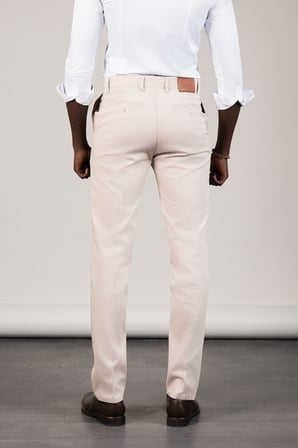 Notra Regular Fit Pamuklu Dokulu Klasik Yazlık Gabardin Pantolon