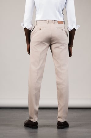 Notra Regular Fit Pamuklu Dokulu Klasik Yazlık Gabardin Pantolon