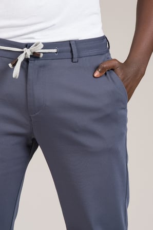 Regular Fit Beli İplikli Ve Lastikli Likralı Pamuklu Yazlık Jogger Pantolon