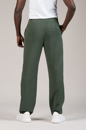 Lyocell Kumaş Beli Lastikli Ve İplikli Yazlık Baggy Pantolon