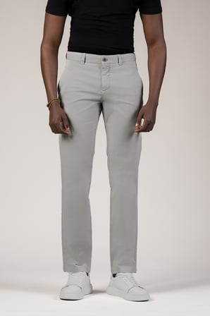 Regular Fit Pamuklu Büyük Beden Yazlık Chino Pantolon