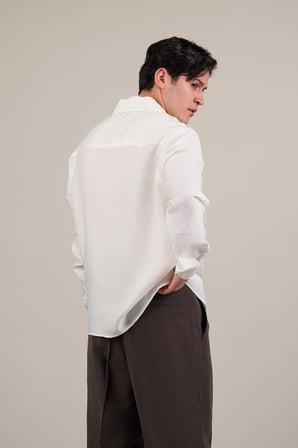 Oversize Lyocell Kumaş Cepli Salaş Kesim Yazlık Gömlek