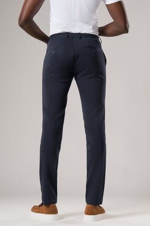 Slimfit Beli Lastikli ve İplikli Dokulu Likralı Yazlık Jogger Pantolon