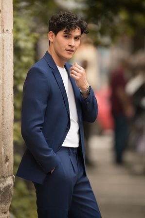 Slimfit Mono Yaka Yarım Astarlı 6 Drop Çift Yırtmaç Modal Takım Elbise