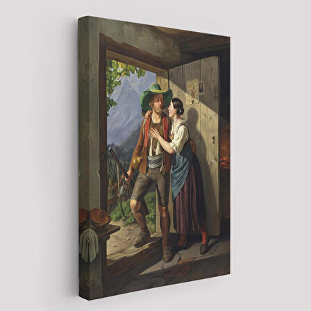 Carl Friedrich Moritz Müller Dresden 1807-1865 Münih, Andreas Hofer Vedası Tablosu-6084