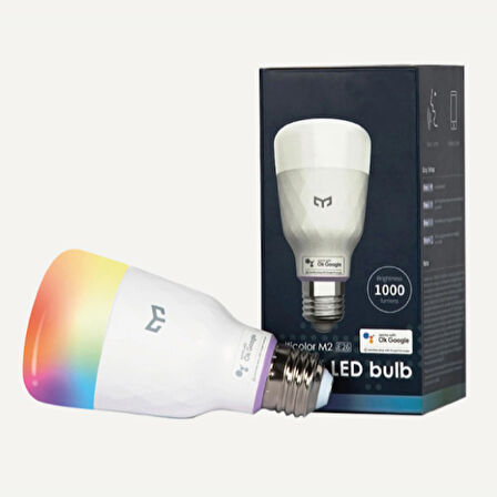 Xiaomi M2 LED Akıllı Ampul E27 (Renkli)