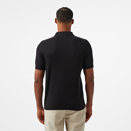 Nautica Erkek Siyah Classic Fit Polo