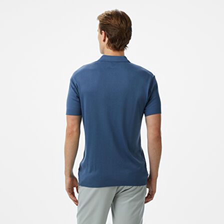 Nautica Erkek Mavi Classic Fit Polo