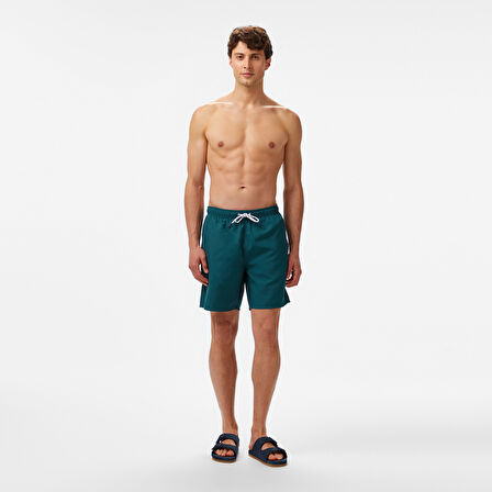 Nautica Erkek Yeşil Regular Fit Deniz Şortu