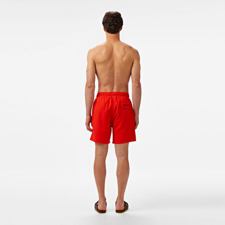 Nautica Erkek Kırmızı Regular Fit Deniz Şortu
