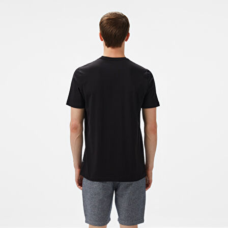 Nautica Erkek Siyah Regular Fit T-Shirt