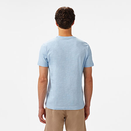 Nautica Erkek Mavi Regular Fit T-Shirt