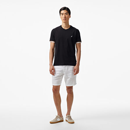 Nautica Erkek Siyah Regular Fit T-Shirt