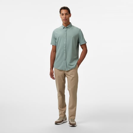 Nautica Erkek Yeşil Classic Fit Gömlek