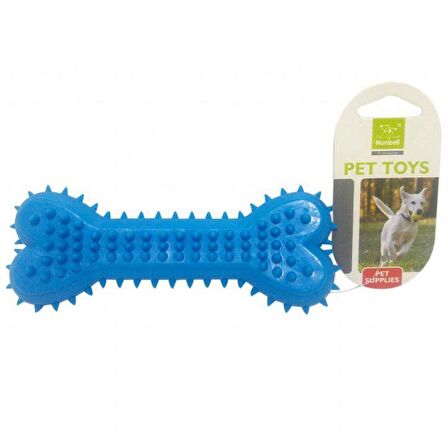 Nunbell Köpek Oyuncağı Diş Kaşıma Plastik Kemik 15 cm