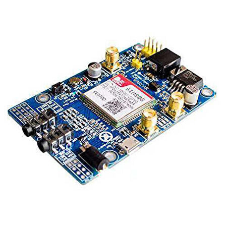 Robotistan SIM808 GSM/GPRS/GPS Geliştirme Kartı (Arduino ve Raspberry Pi Uyumlu)