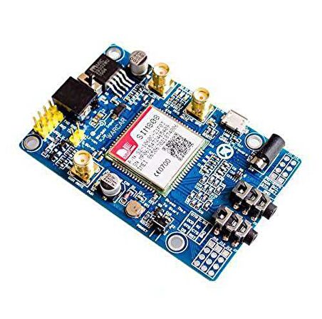 Robotistan SIM808 GSM/GPRS/GPS Geliştirme Kartı (Arduino ve Raspberry Pi Uyumlu)