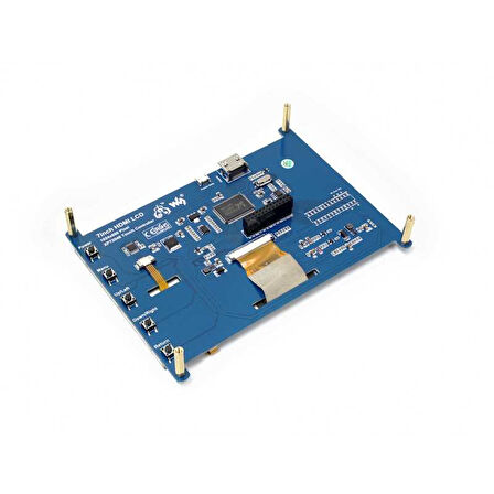 WaveShare 7 inch HDMI Rezistif Dokunmatik LCD - 1024x600