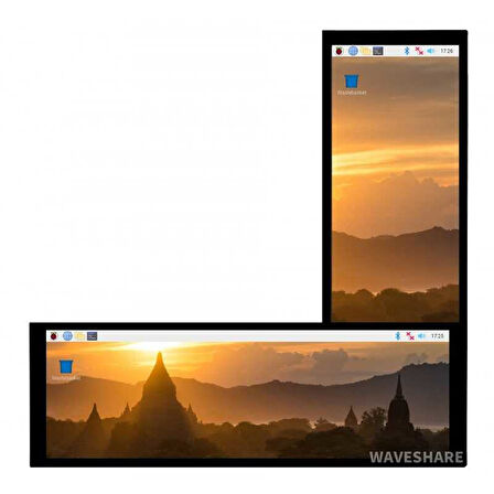 WaveShare 7.9 inch HDMI Kapasitif Dokunmatik LCD Ekran - 400x1280