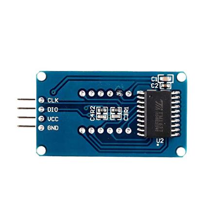 Robotistan 4'lü 7-Segment TM1637 KIrmızı Display Modülü