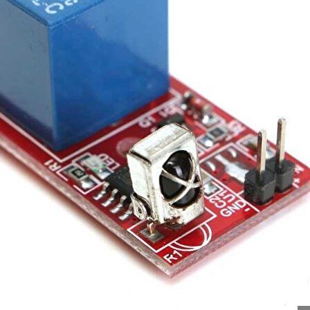 Robotistan 1 Kanal IR Kumandalı Röle Kartı - 5V (On/Off)