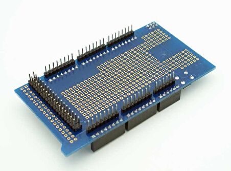 Robotistan Mini Breadboardlu Arduino Mega 2560 R3 Proto Shield Kiti