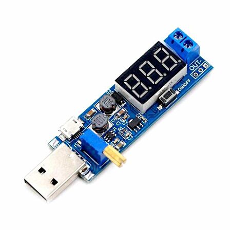 Robotistan USB Güçlendirici Gerilim Regülatörü (5V to 3.3V-24V)